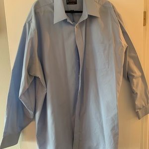 18 1/2 36/37 Big XXL Stafford long sleeve shirt